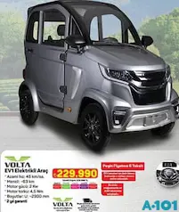 VOLTA EV1 ELEKTRİKLİ ARAÇ ARABA
